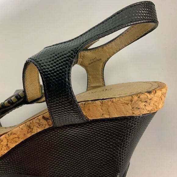 Kenneth Cole Reaction wedge heel cork sandals - Picture 5 of 5